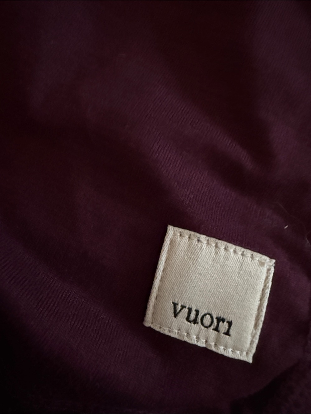 VUORI Maroon Racerback Tank Top - Picture 3 of 3